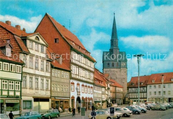 Osterode Harz Kornmarkt St-Aegidien-Kirche
