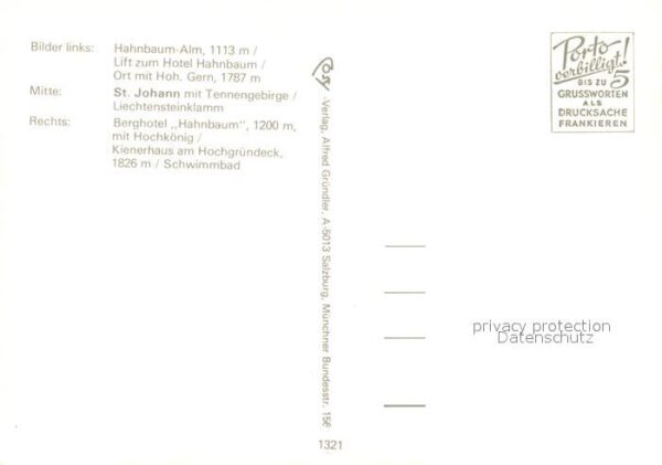 St Johann Pongau Hahnbaum-Alm Hotel Hoh. Gern – Bild 2