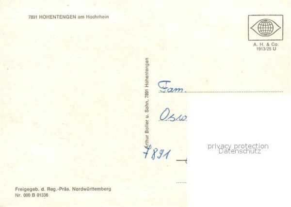 Hohentengen Hochrhein Fliegeraufnahme – Bild 2
