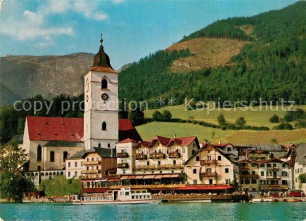 St Wolfgang Salzkammergut Weissem Rössl Schafberg