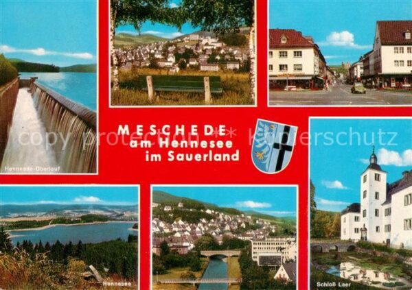 Meschede Hennesee-Überlauf Schloss Laer