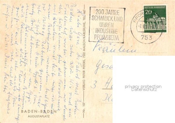 Baden-Baden Augustaplatz – Bild 2
