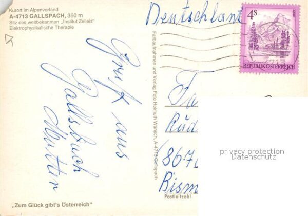 Gallspach Med. Rat Dr. F. G. Zeileis – Bild 2