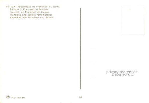 Fatima Recordacao de Francisco e Jacinta – Bild 2