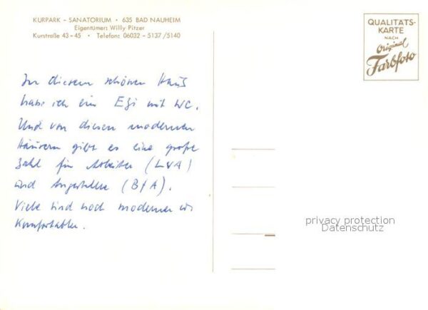 Bad Nauheim Kurpark-Sanatorium – Bild 2