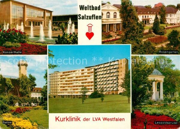 Bad Salzuflen Kurklinik LVA Westfalen Konzerthalle Ro