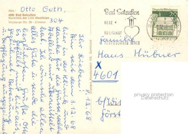 Bad Salzuflen Kurklinik LVA Westfalen Konzerthalle Ro – Bild 2