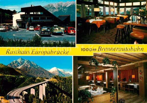 Schoenberg Stubaital Rasthaus Europabrücke