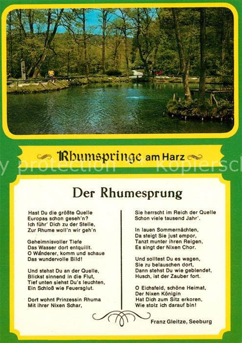 Rhumspringe Rhumequelle