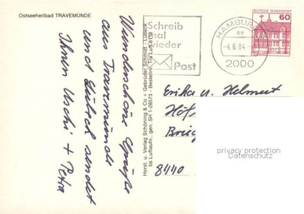 Travemuende Ostseebad Fliegeraufnahme – Bild 2