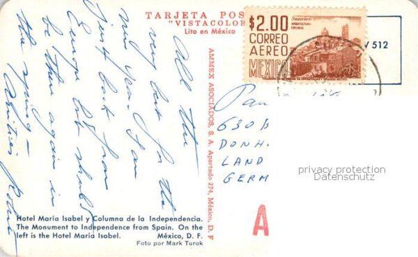 Mexiko Hotel Maria Isabel Columna Independenci – Bild 2