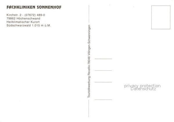 Hoechenschwand Fachkliniken Sonnenhof – Bild 2