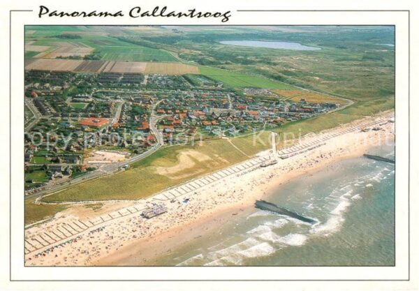 Callantsoog Fliegeraufnahme Strand