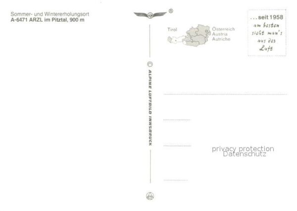 Arzl Pitztal Fliegeraufnahme – Bild 2