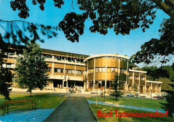 Bad Tatzmannsdorf Burgenland Kurzentrum
