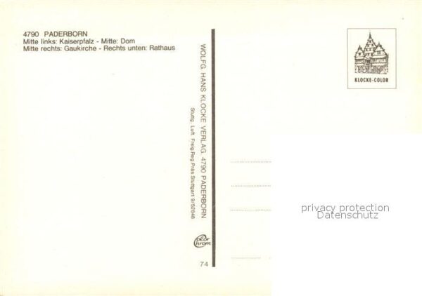 Paderborn Fliegeraufnahme Kaiserpfalz dom Gaukirc – Bild 2