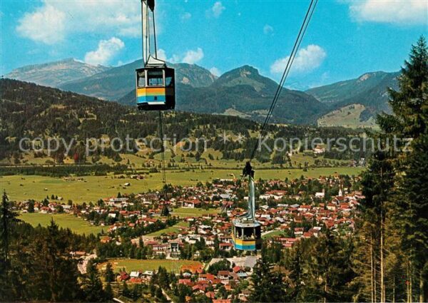 Oberstdorf Nebelhorn Großkabinen Seilbahn Hoher If