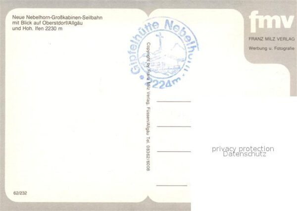 Oberstdorf Nebelhorn Großkabinen Seilbahn Hoher If – Bild 2