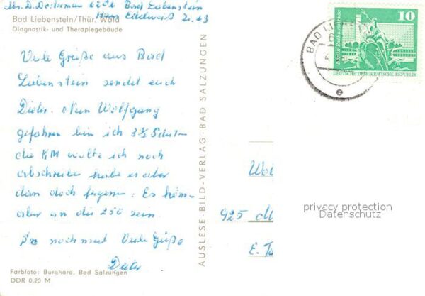 Bad Liebenstein Diagnostik Therapiegebäude – Bild 2