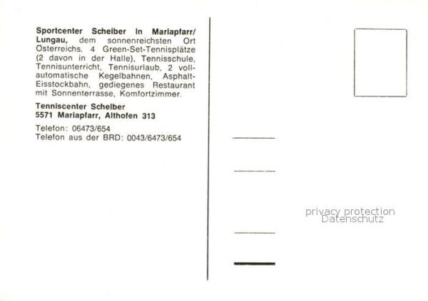 Mariapfarr Sportcenter Schelber – Bild 2