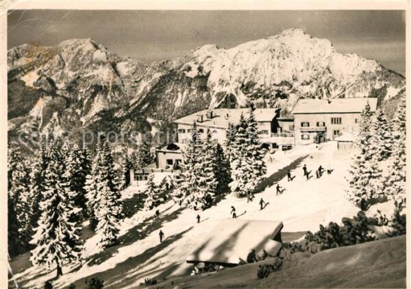Bad Reichenhall Predigtstuhl Berghotel Staufen Zwiesel