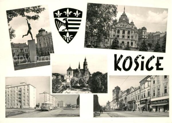 Kassa Kosice Kaschau Slovakia Ortsansichten Kirche Schloss Denkmal