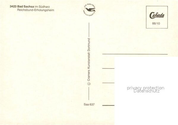 Bad Sachsa Harz Reichsbund Erholungsheim – Bild 2