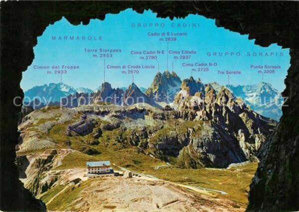 Dolomiten Drei Zinnen