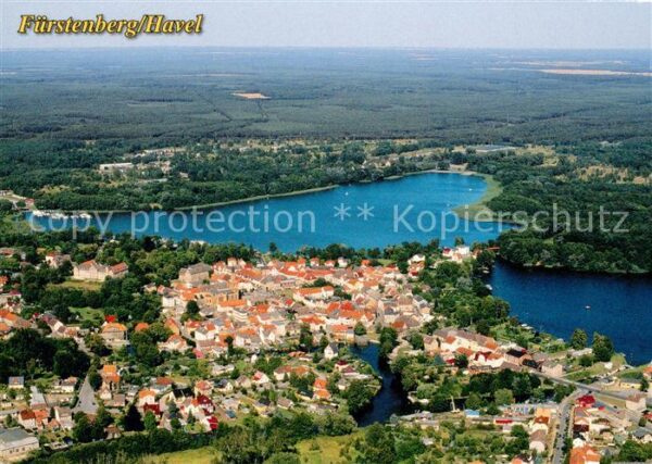 Fuerstenberg Havel Fliegeraufnahme