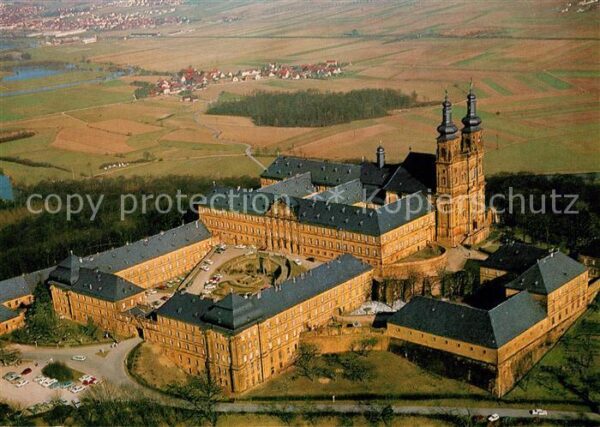 Schloss Banz Fliegeraufnahme