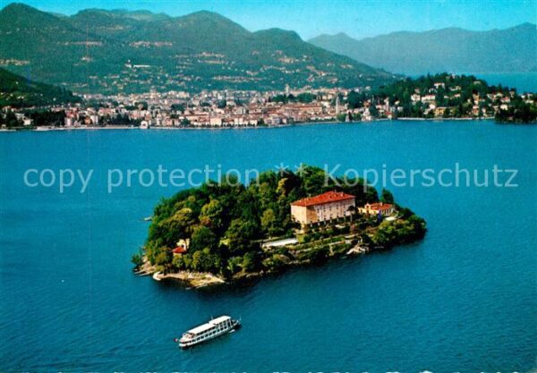Lago Maggiore Fliegeraufnahme Isola Madre