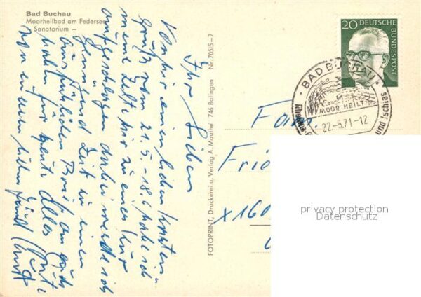 Bad Buchau Federsee Sanatorium – Bild 2