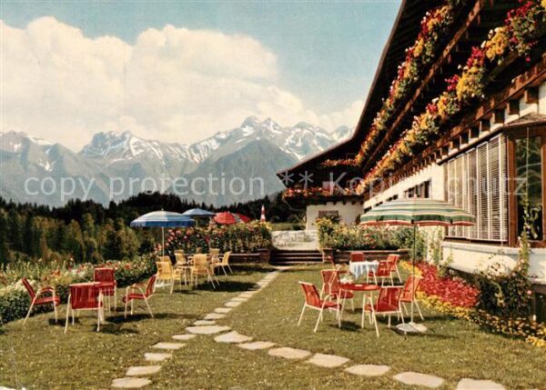 Sonthofen Oberallgaeu Allgäuer Berghof Alpe Eck