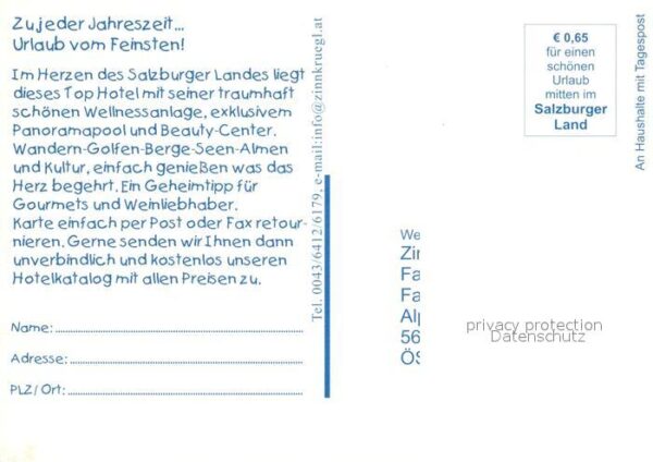 Alpendorf St Johann ZinnkrüglWellness Gourmet Relax Hotel – Bild 2