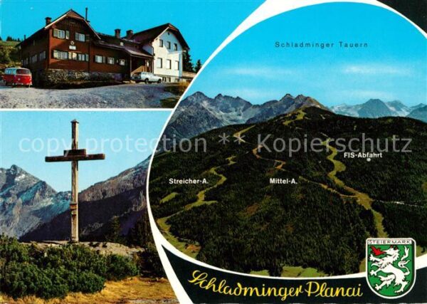 Schladmingerhuette Schladminger Planai Gipfelkreuz