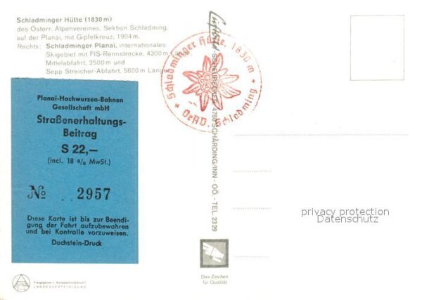 Schladmingerhuette Schladminger Planai Gipfelkreuz – Bild 2