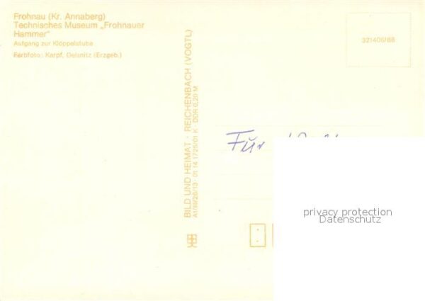 Frohnau Annaberg Technisches Museum Frohnauer Hammer – Bild 2