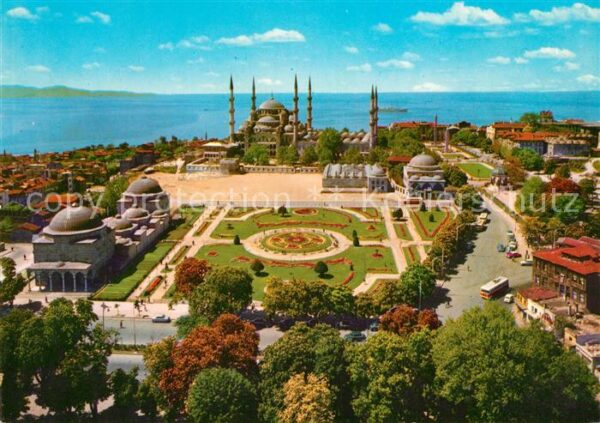 Istanbul Constantinopel Sultan Ahmet Camii Blaue Moschee