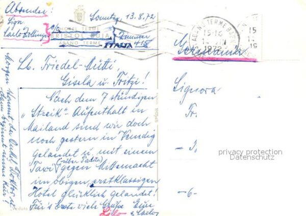 Abano Terme Fliegeraufnahme Hotel Terme Bristol Buj – Bild 2