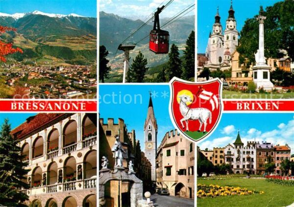 Bressanone Panorama Stadtansichten