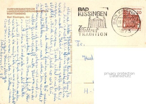 Bad Kissingen Kurparksanatorium – Bild 2