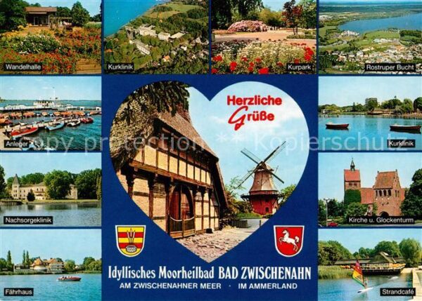 Bad Zwischenahn Wandelhalle Kurpark Kurklinik Fährhaus