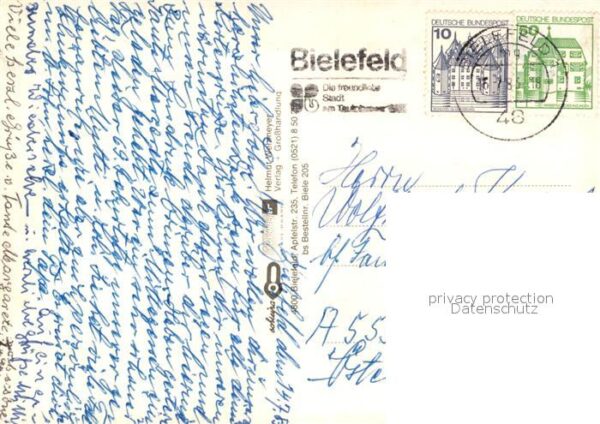 Bielefeld Kunsthalle Oetkerhalle Leineweberdenkma – Bild 2