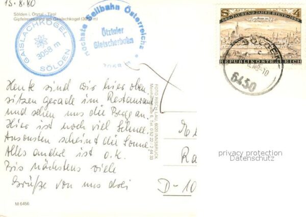 Soelden Oetztal Gaislachkogel Gipfelrestaurant – Bild 2