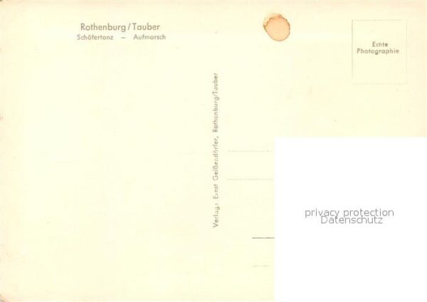 Rothenburg Tauber Schäfertanz Aufmarsch – Bild 2