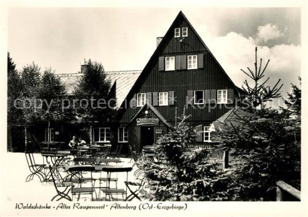 Altenberg Erzgebirge Waldschänke Altes Raupennest