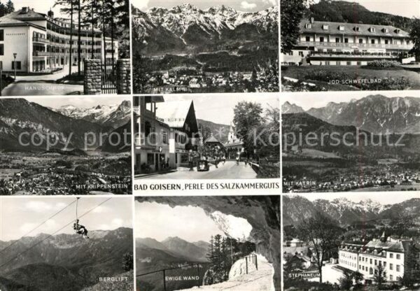 Bad Goisern Salzkammergut Hanuschhof Jod Schwefelbad Stephaneum B
