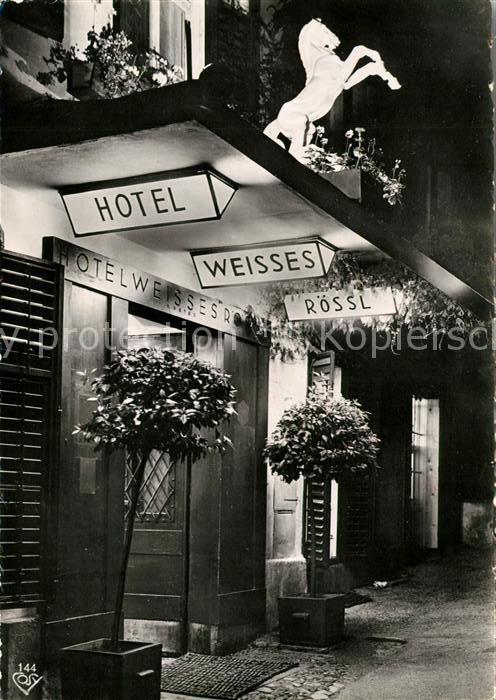 St Wolfgang Wolfgangsee Hotel Weißes Rössl