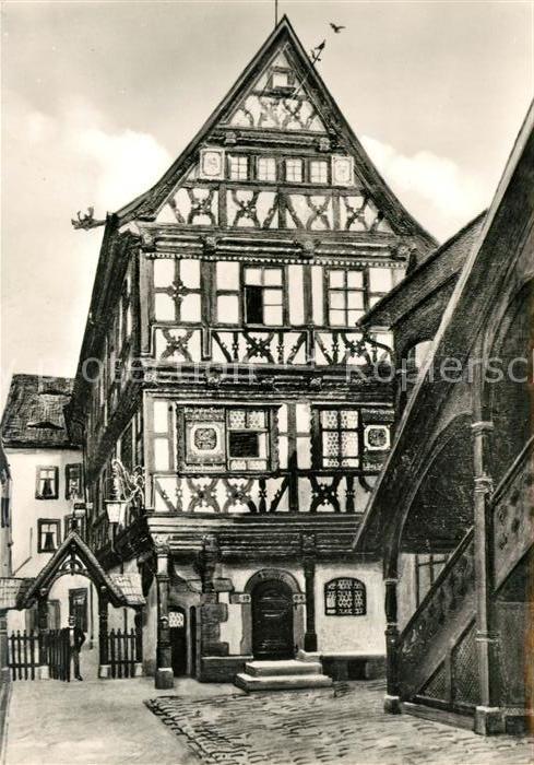 Meiningen Thueringen Büchnersche Hinterhaus