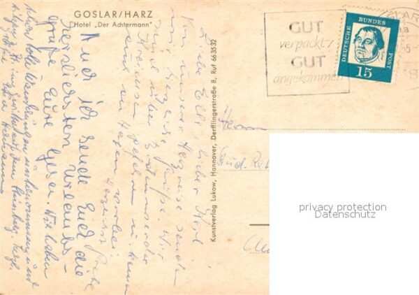 Goslar Hotel Der Achtermann – Bild 2